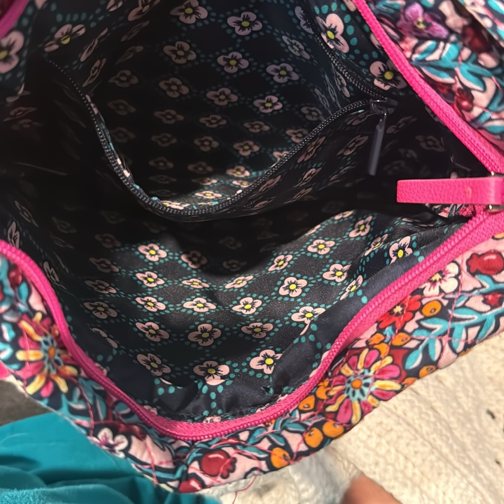 Multi-Colored Flower Patterned Vera Bradley. - image 4